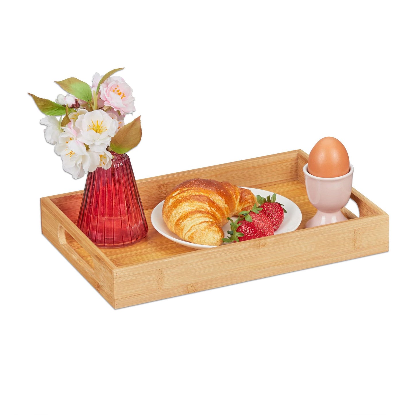 Bamboo serving tray