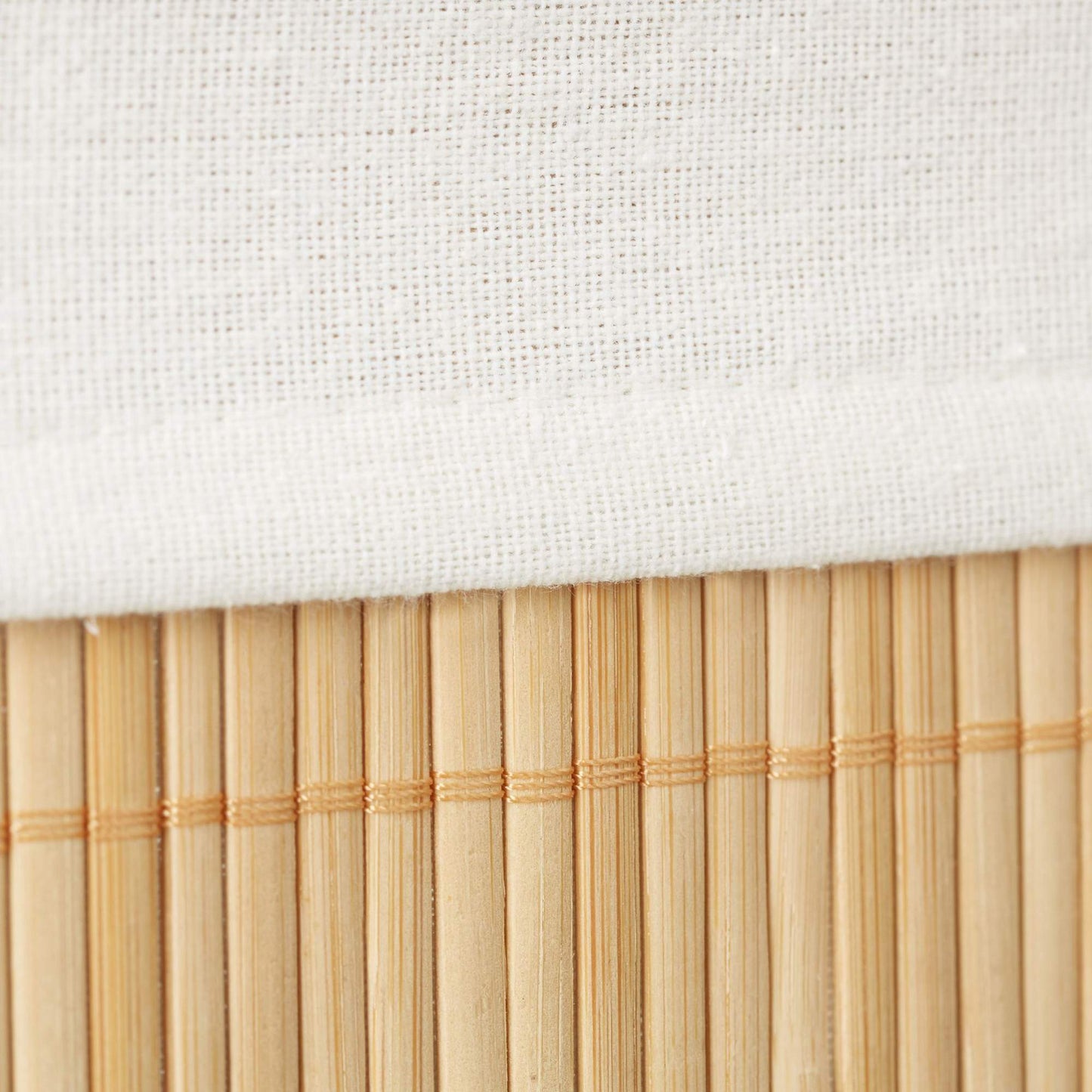 Bamboo shelf basket in three parts