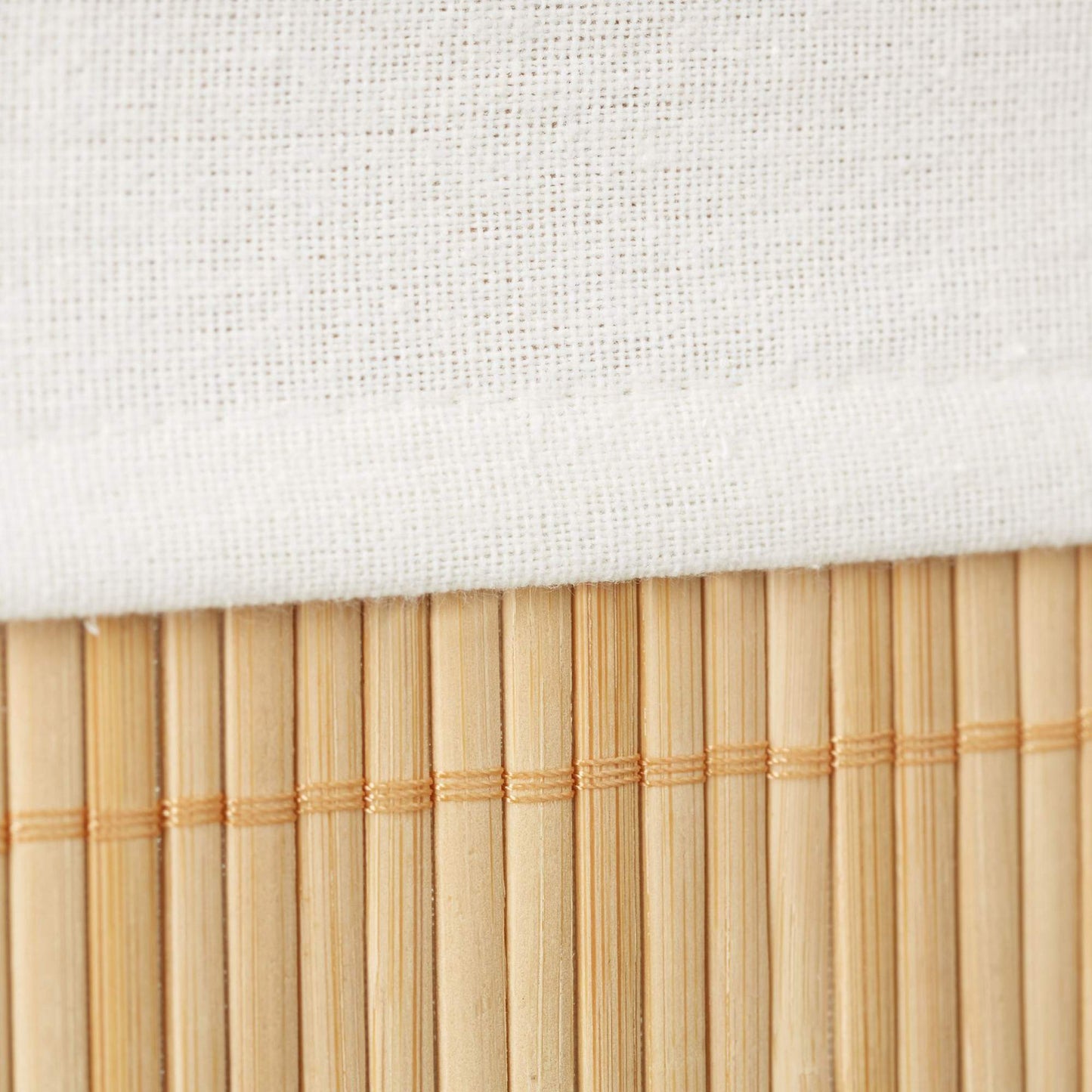 Bamboo shelf basket in three parts