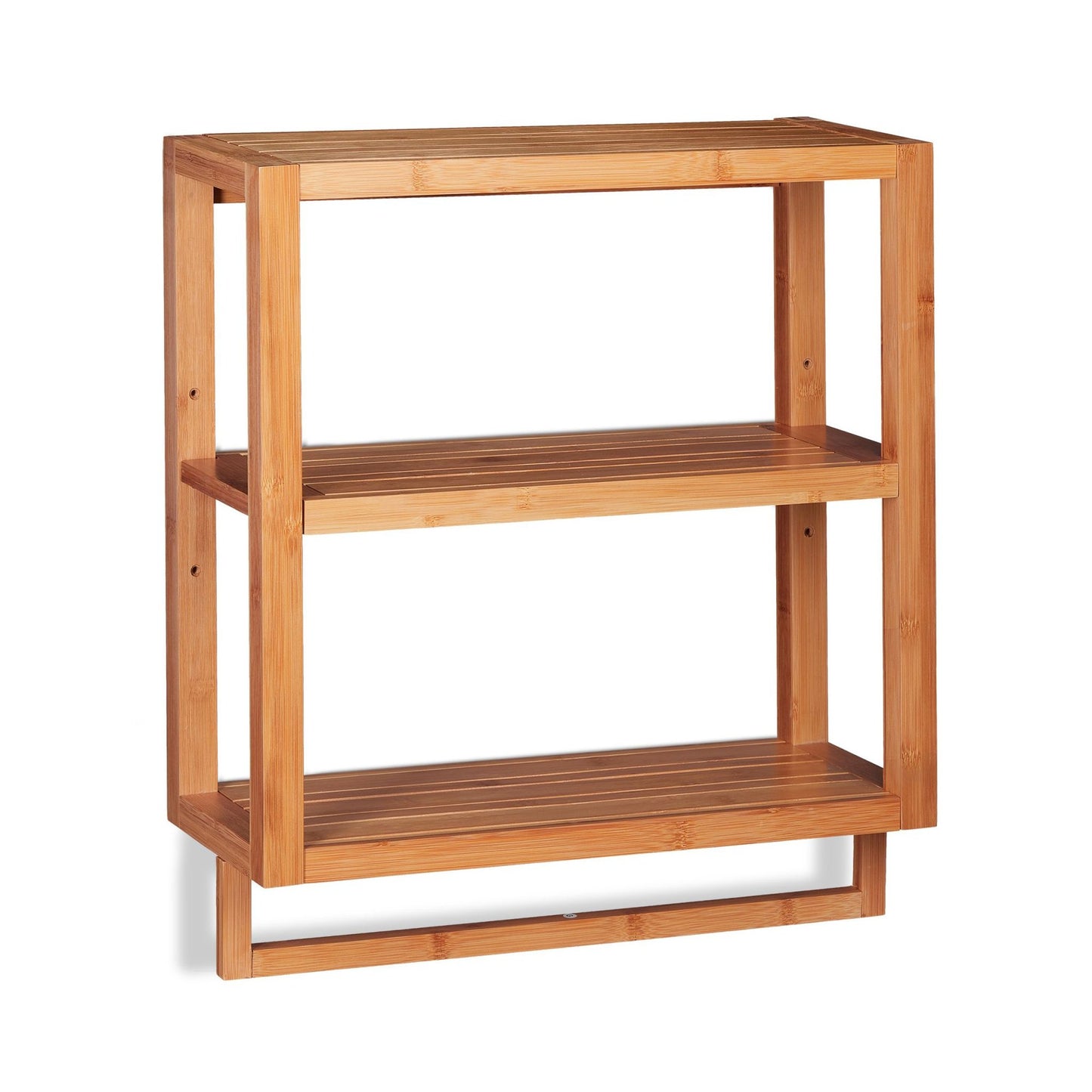 Bamboo shelf with 3 levels