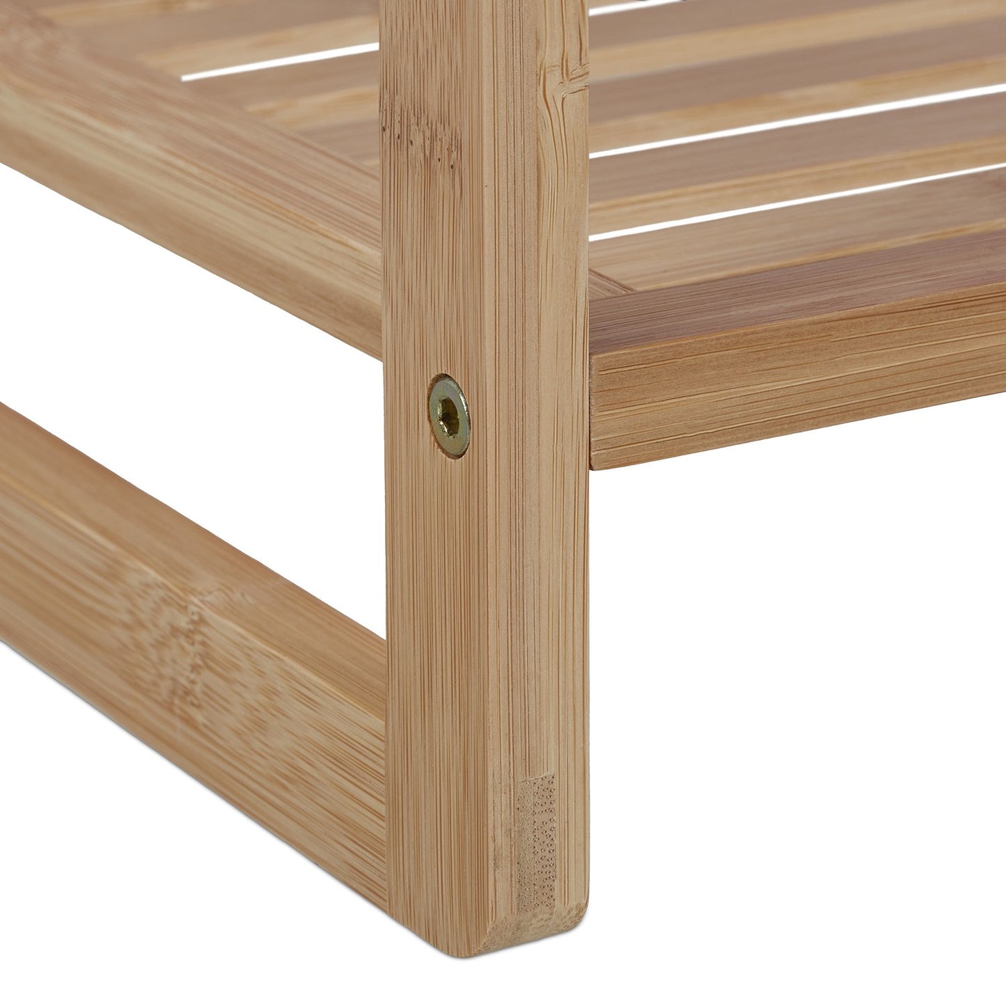 Bamboo shelf with 3 shelves
