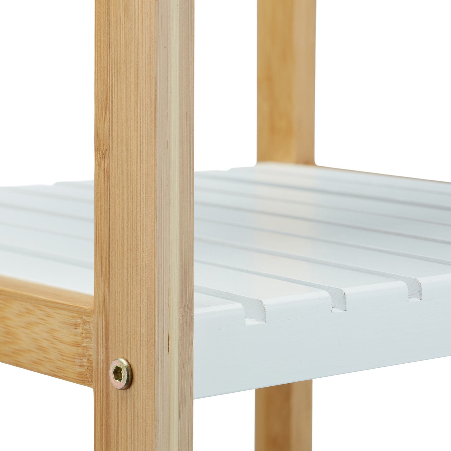 Bamboo shelf with 4 shelves