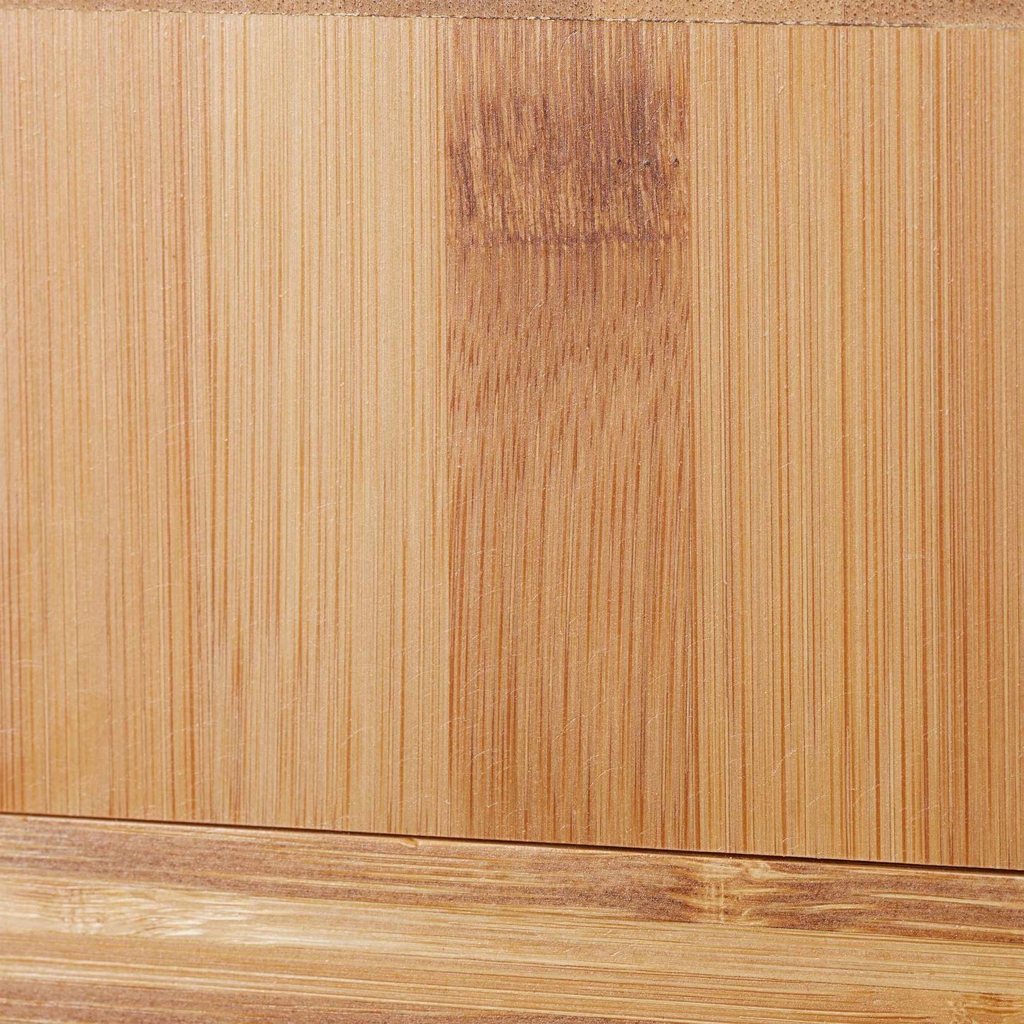 Bamboo side table with drawer
