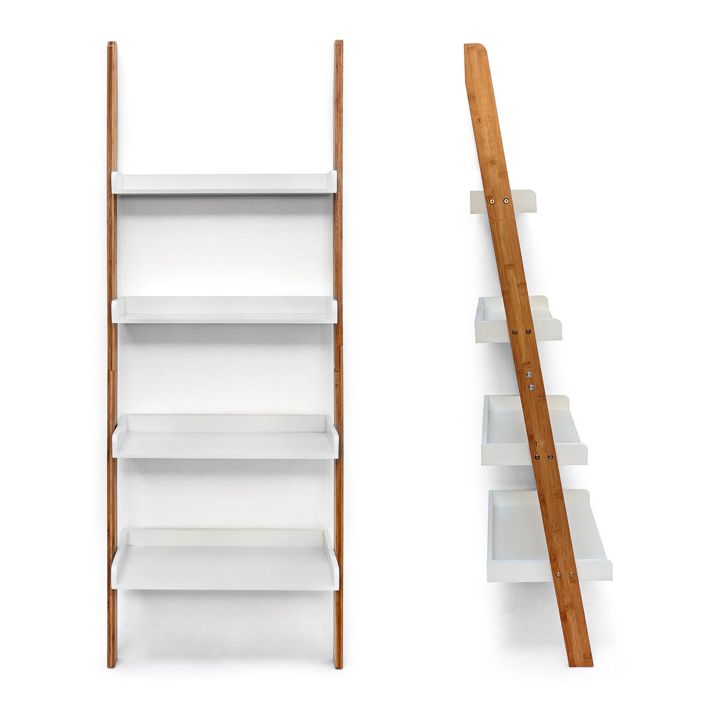 Bamboo step shelf