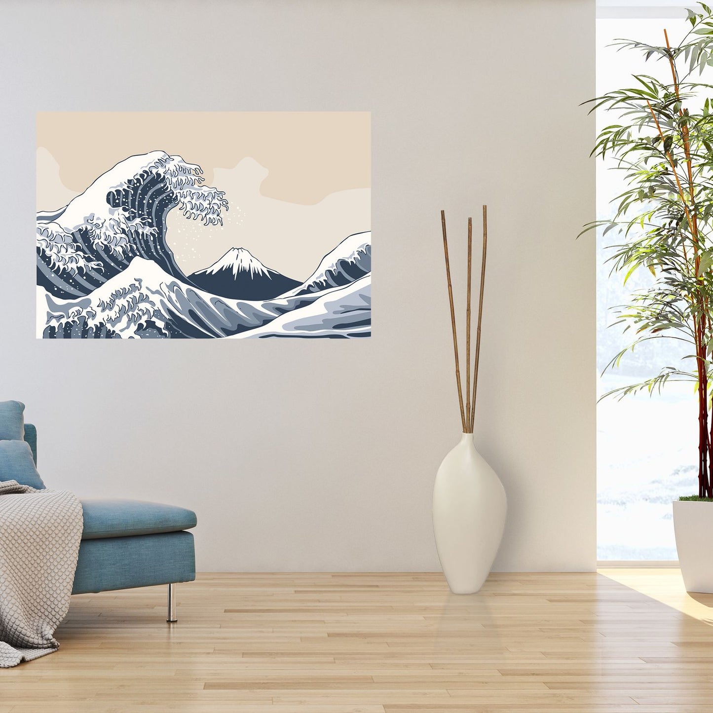 Bamboo sticks 105 cm in a set of 40