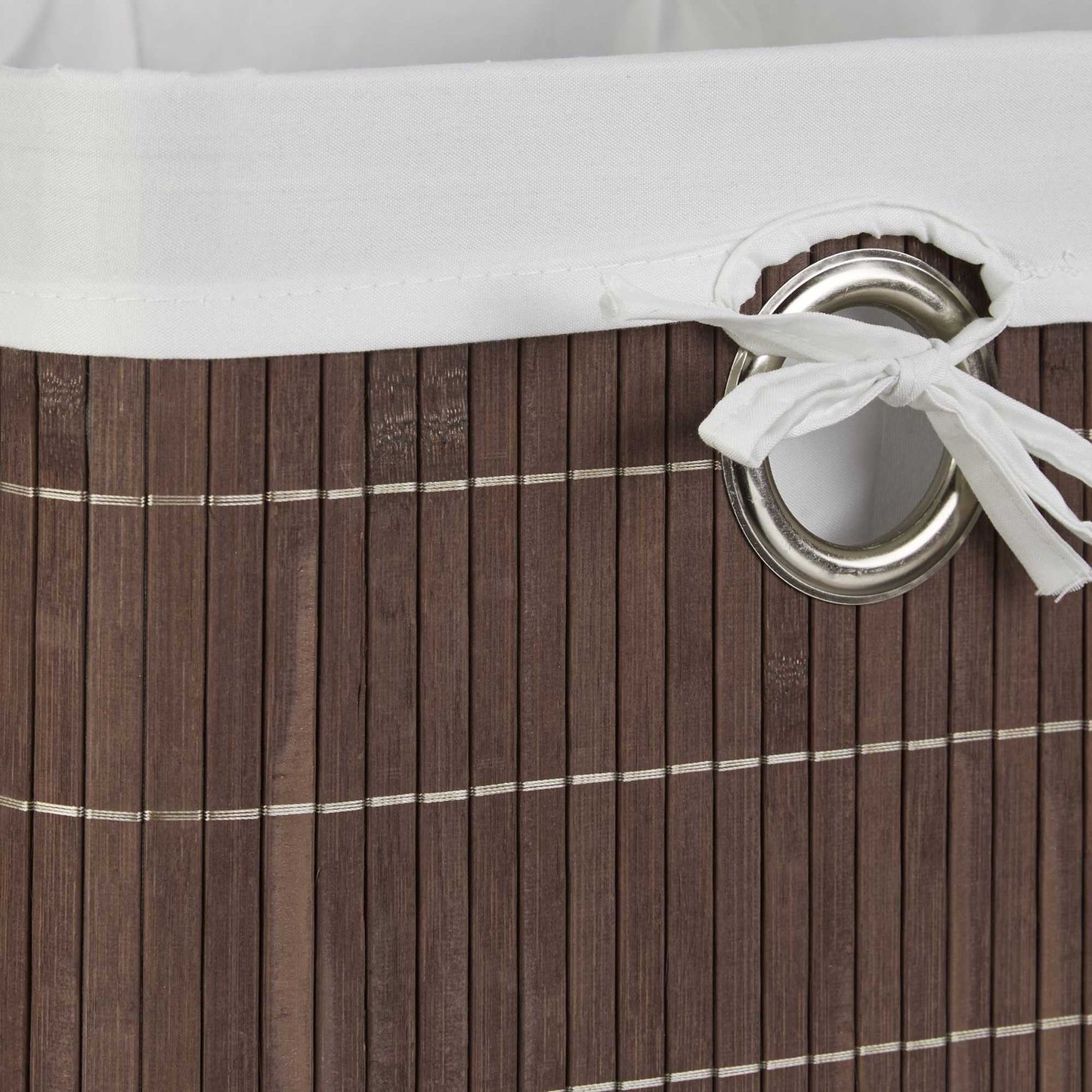 Bamboo storage basket