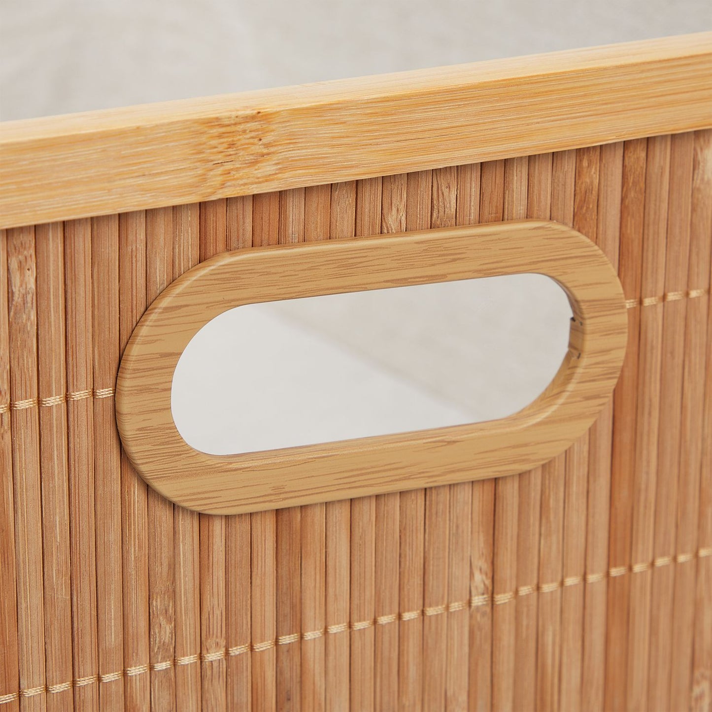 Bamboo storage baskets set of 3