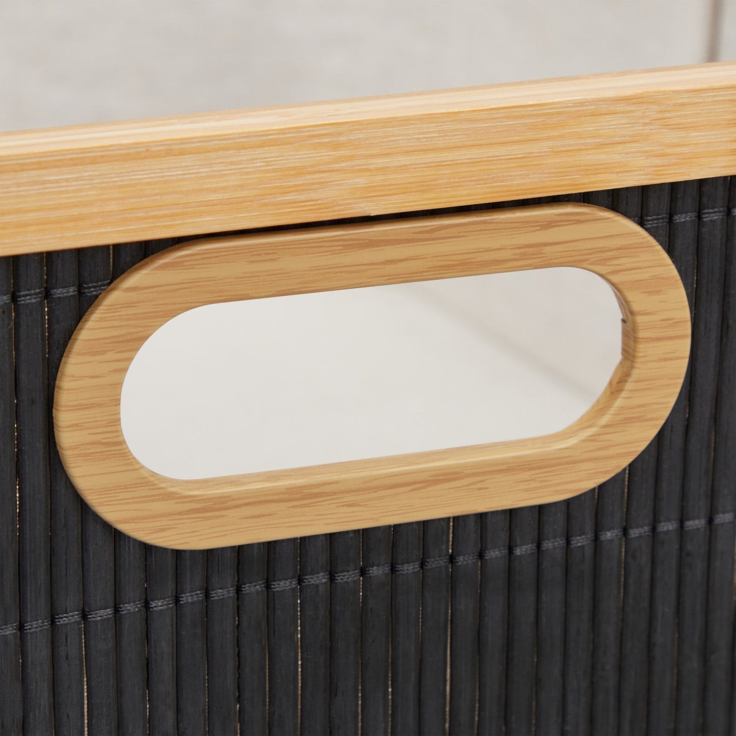 Bamboo storage baskets set of 3