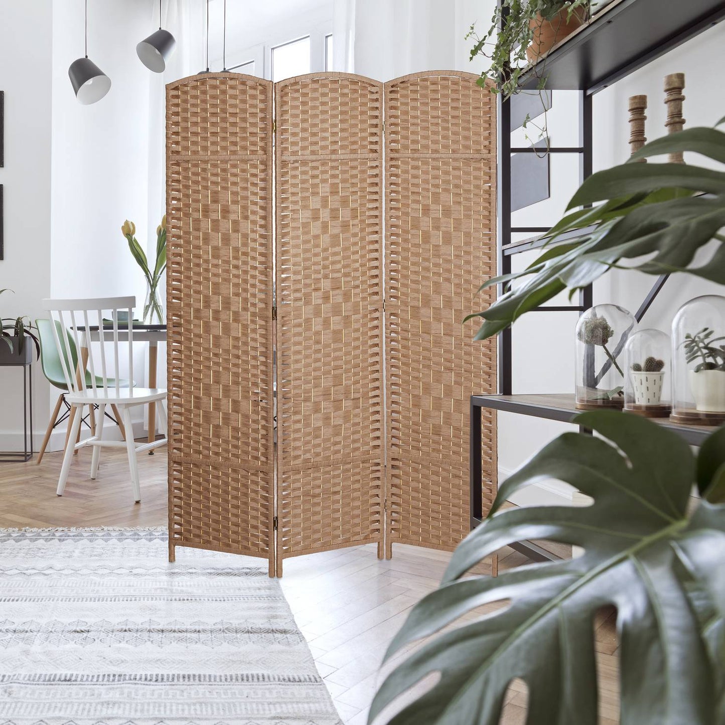 Bamboo storage baskets - set of 6