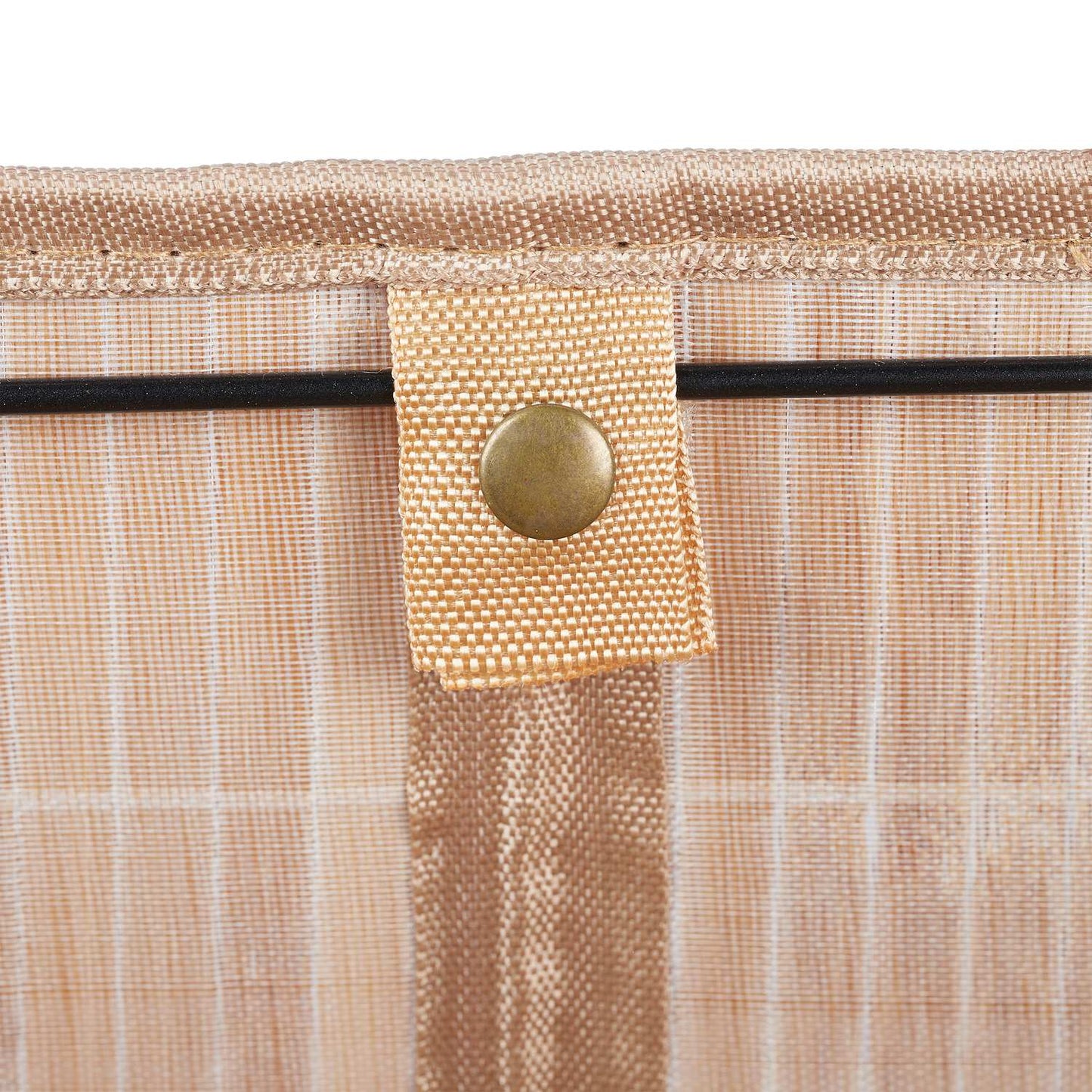 Bamboo storage basket with print