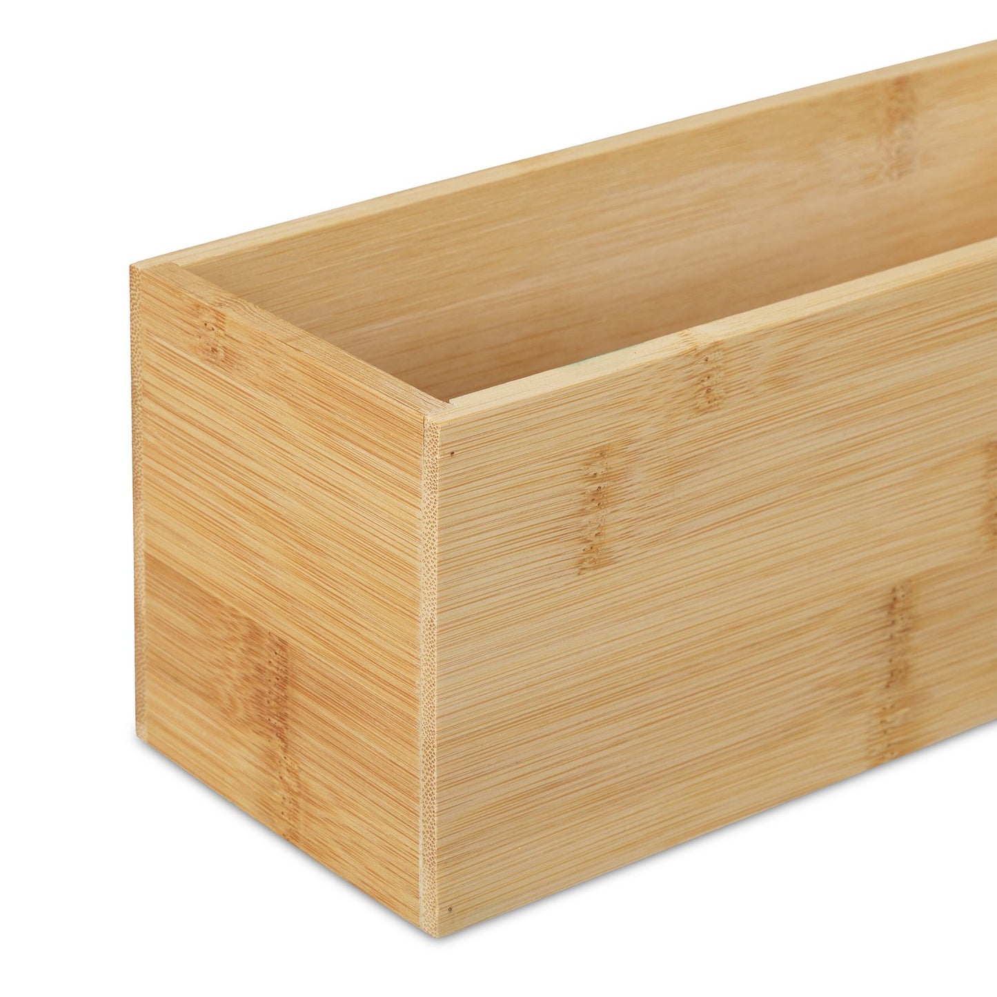 Bamboo storage box, 2-pack