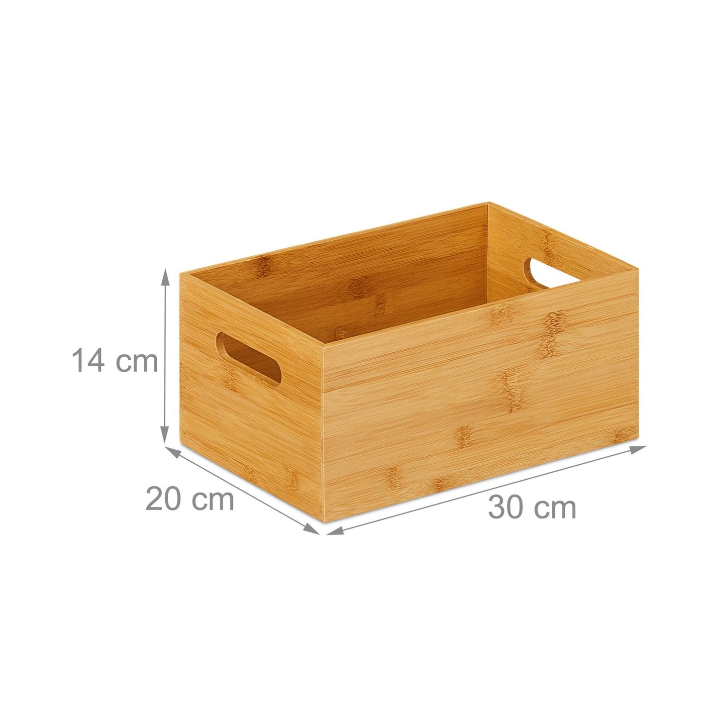 Bamboo storage box
