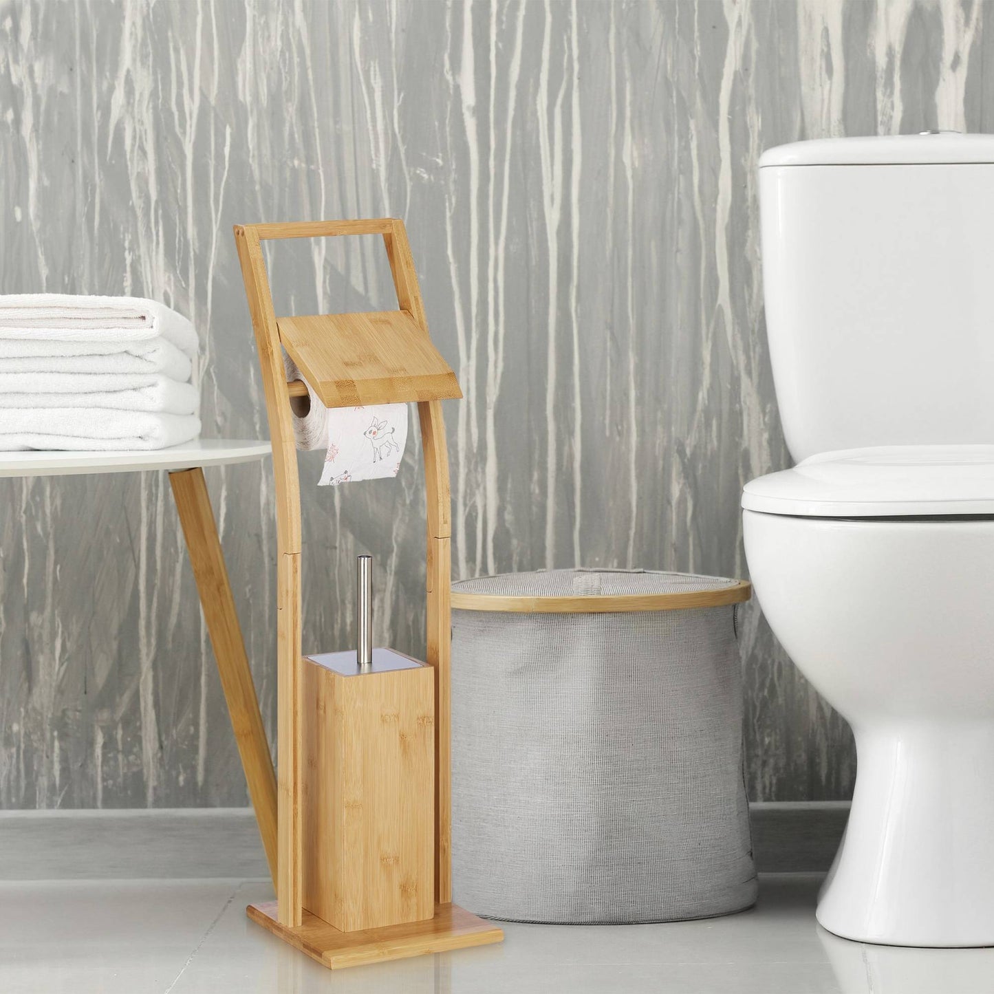 Bamboo toilet