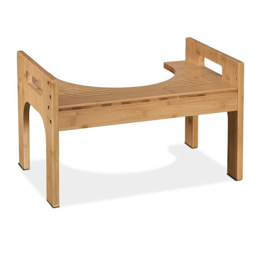 Bamboo toilet seat