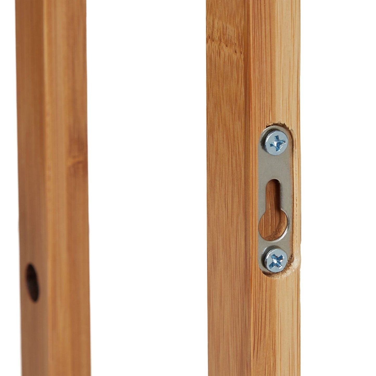 Bamboo wall shelf