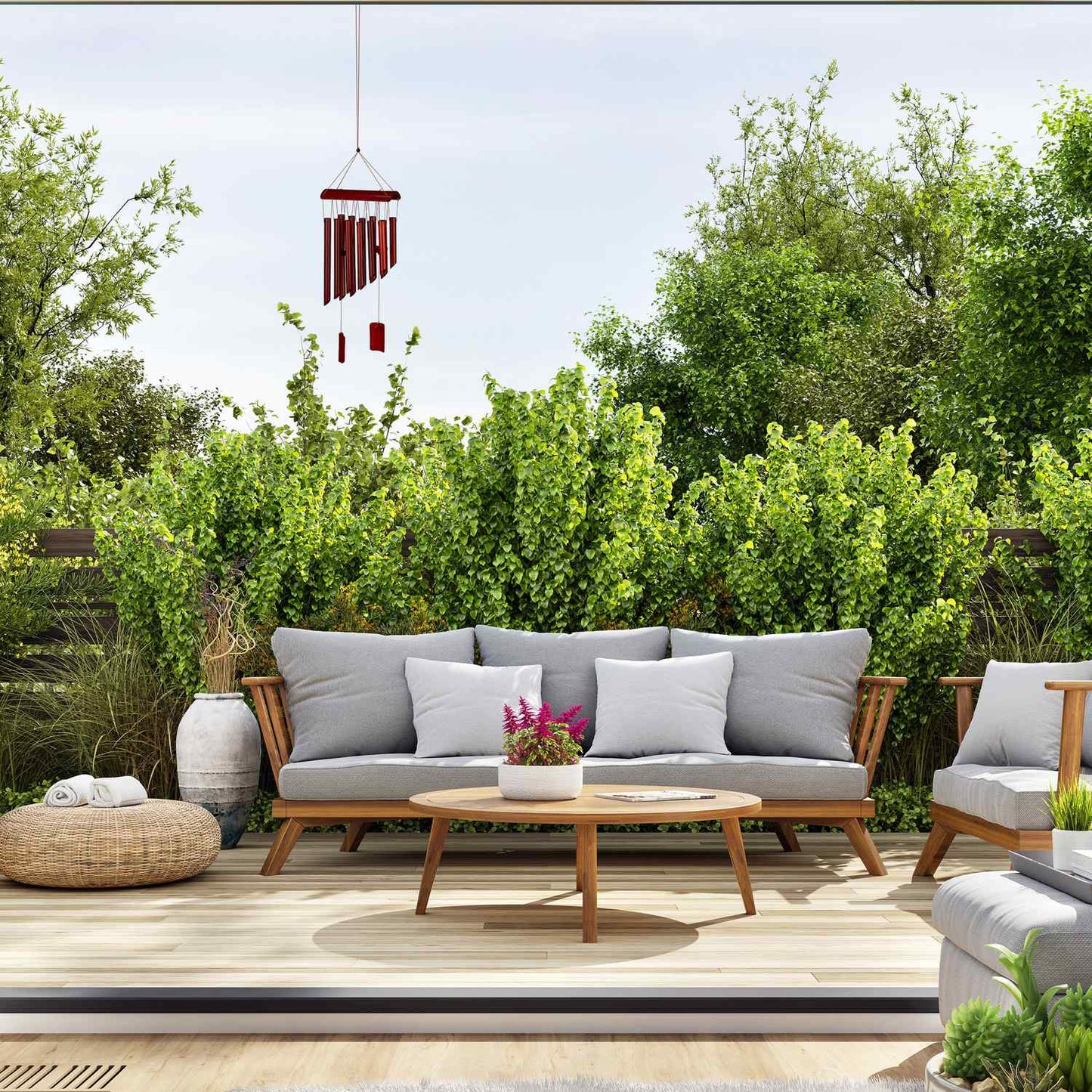 Bamboo wind chimes