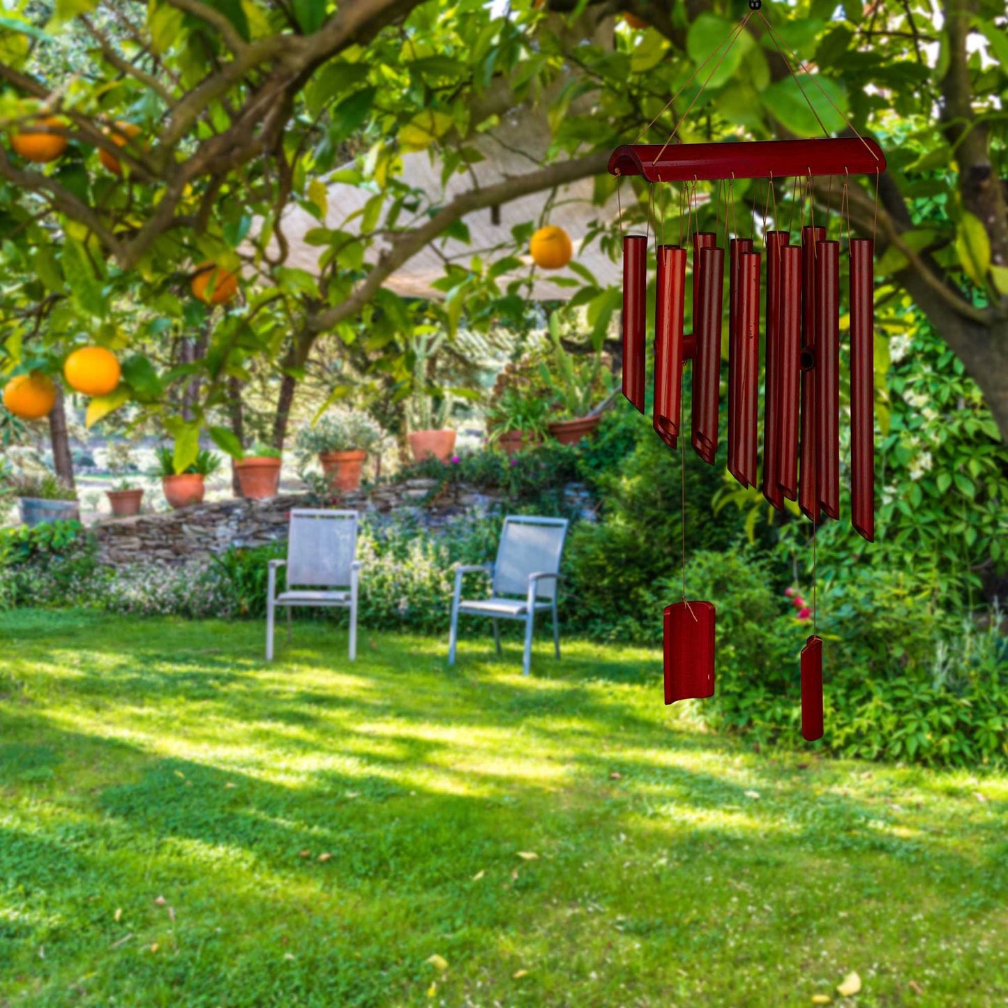 Bamboo wind chimes