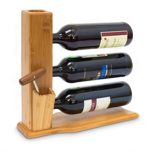 Bamboo wine rack