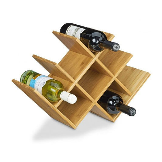 Bamboo wine rack