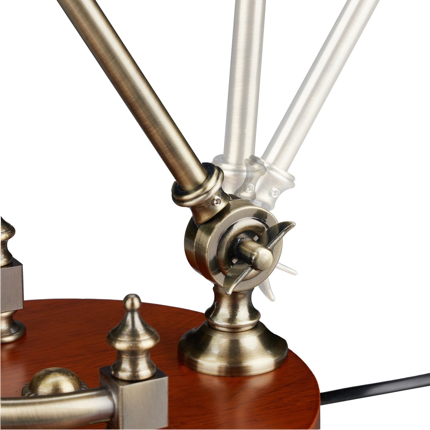 Banker lamp with green screen