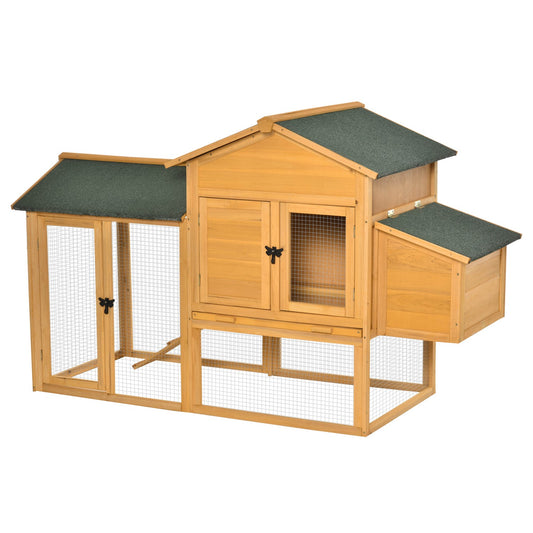 Bantam Chicken Coop, Spruce Wood, Window & Nesting Box