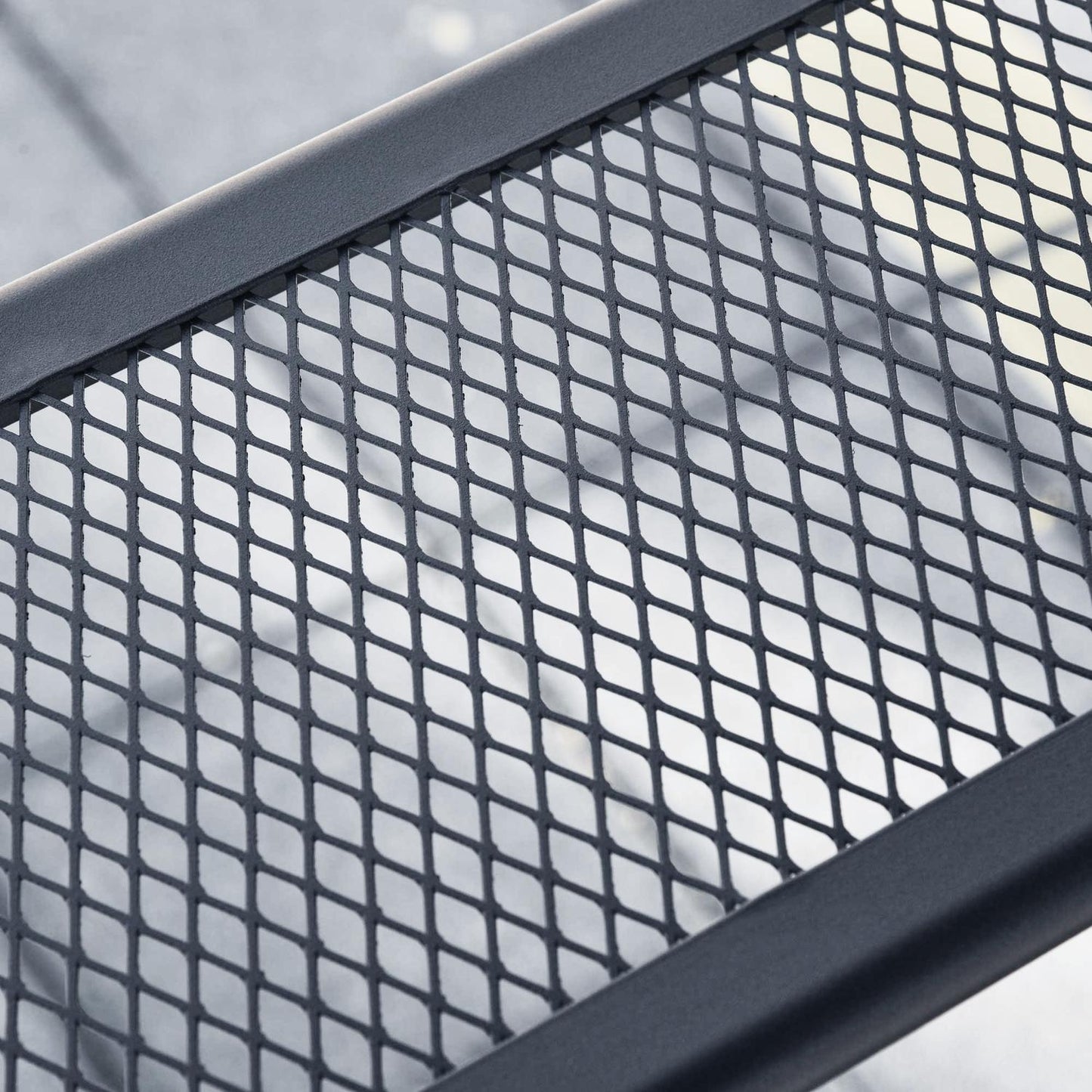 Grill Gazebo, Flame protection, Grey, 245x148x252 cm