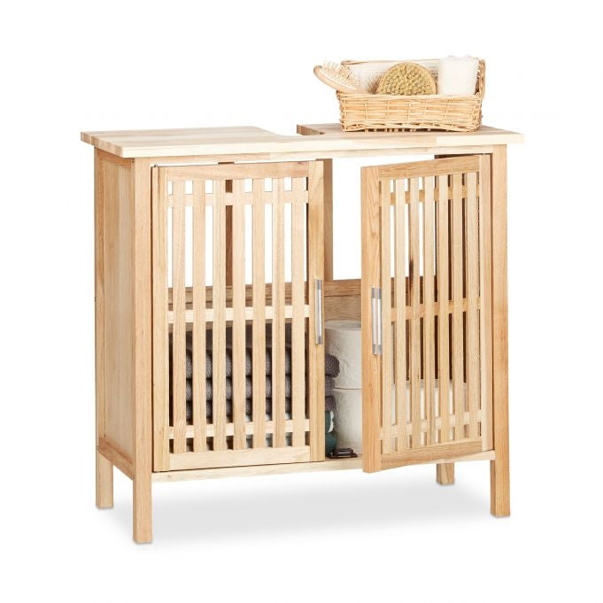 Base cabinet for standing washbasin