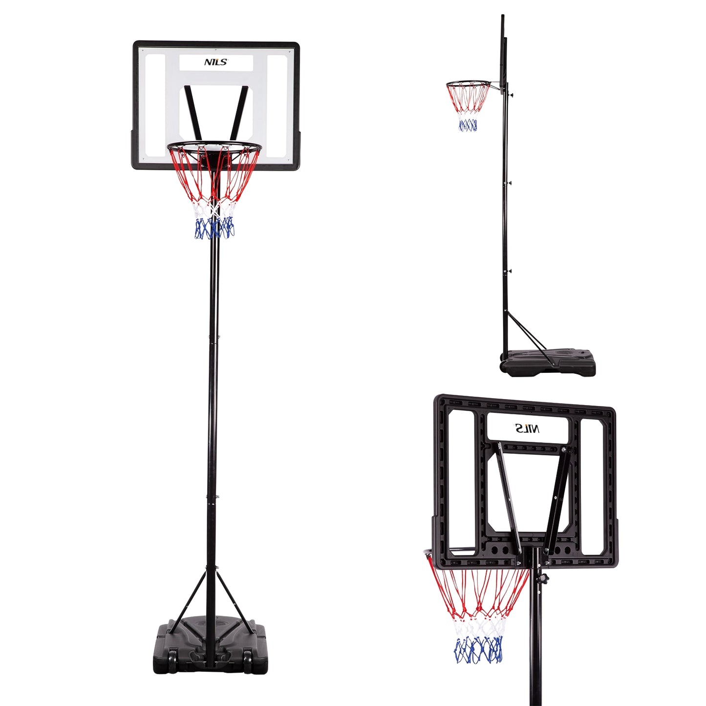 Basketball Hoop, Adjustable Height, Indoor/Outdoor