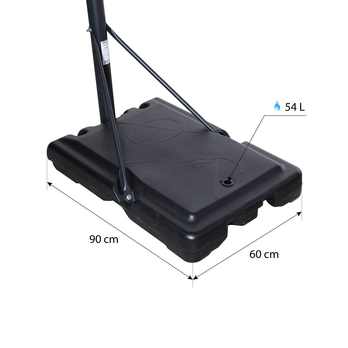 Basketball Hoop – Adjustable Height, Indoor/Outdoor