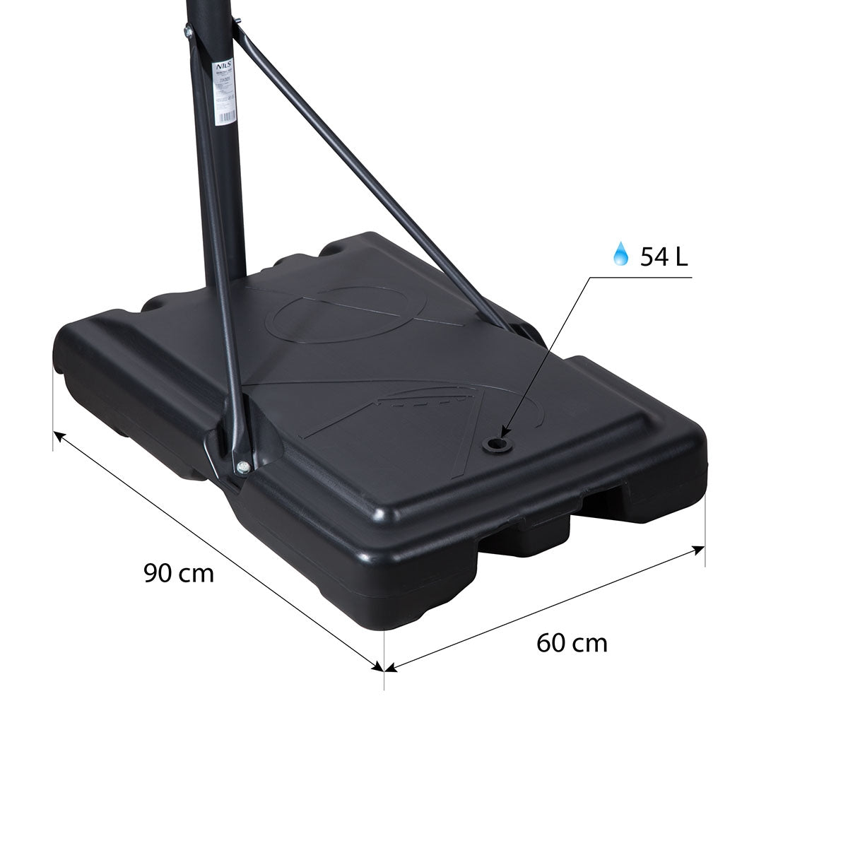 Basketball Hoop, Adjustable Height, Indoor/Outdoor