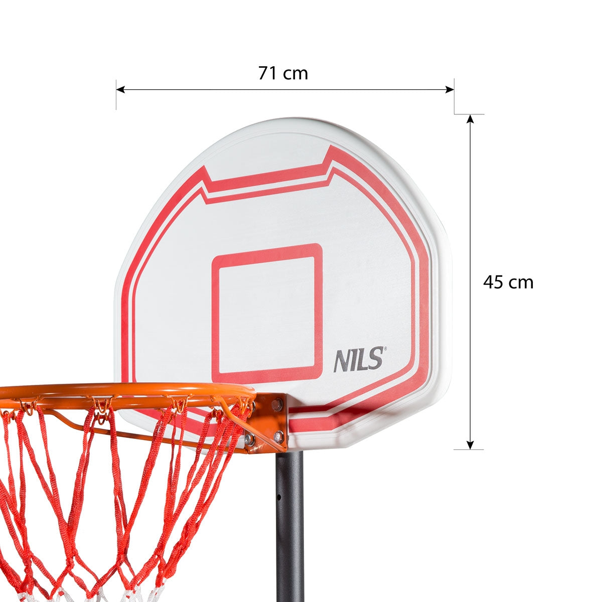Basketball Hoop, Adjustable Height, Indoor/Outdoor