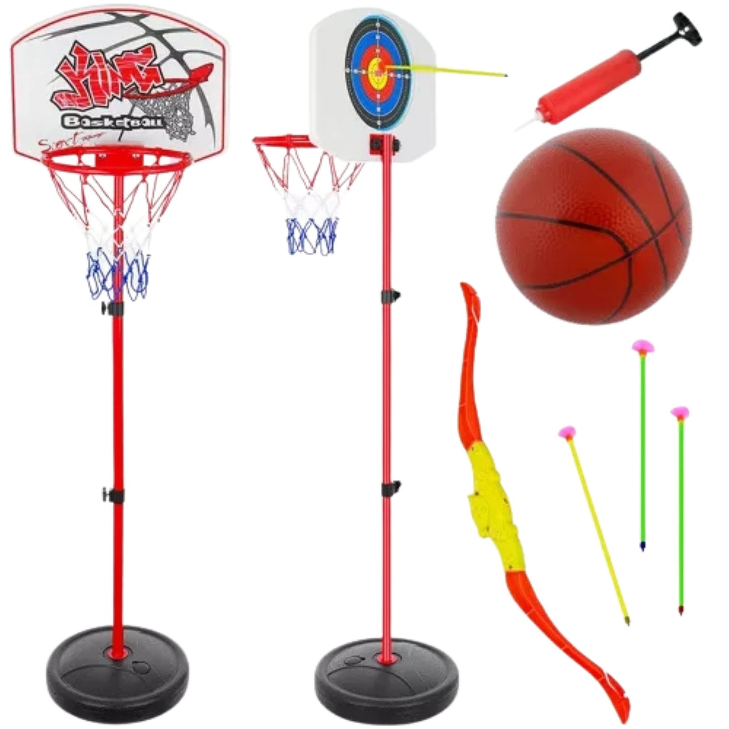 Basketball and shooting range game set 23415
