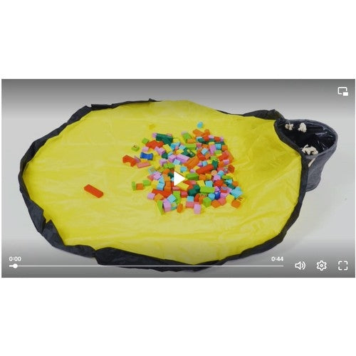 Basket for toys/blocks with mat Kruzzel 19556