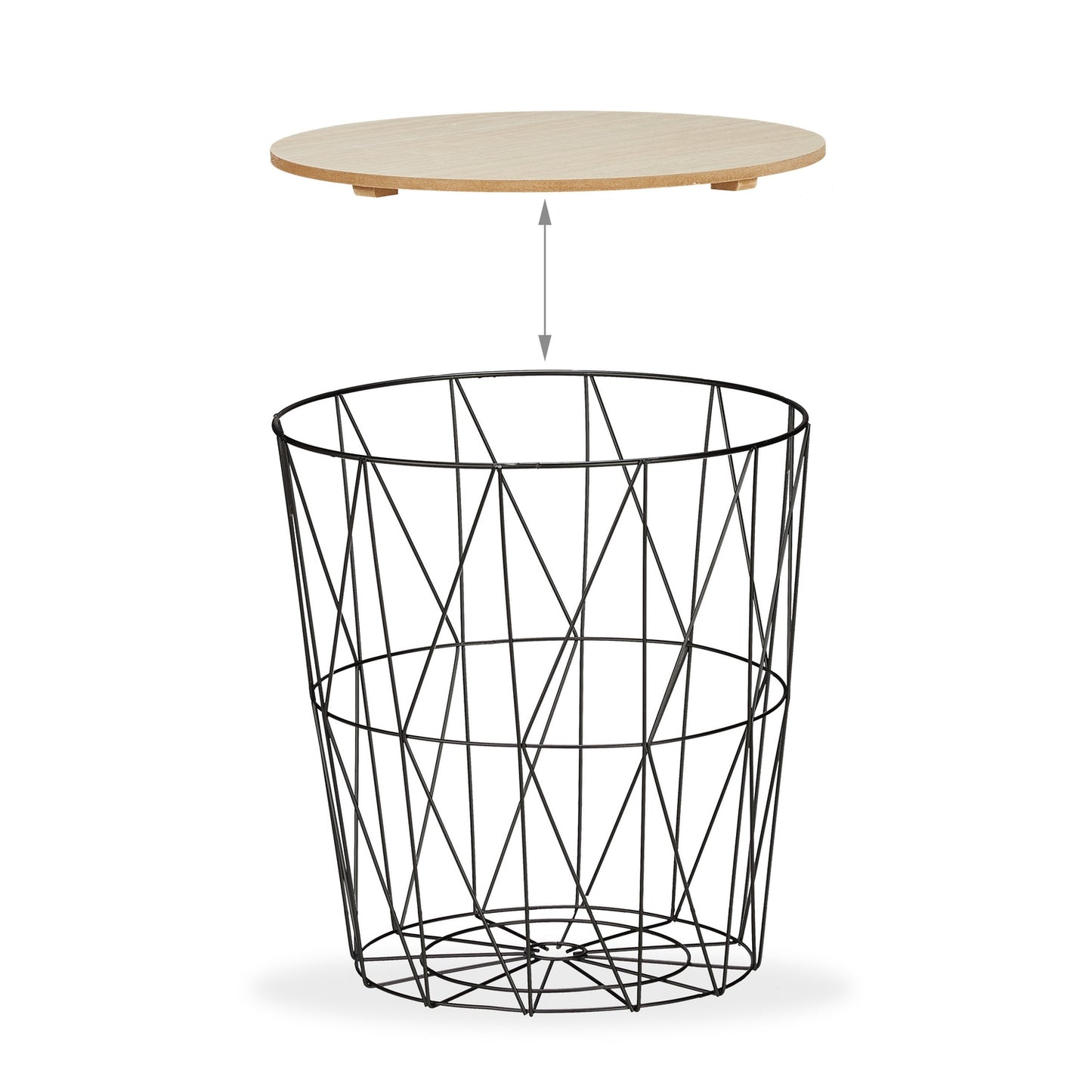 Basket table - set of 3