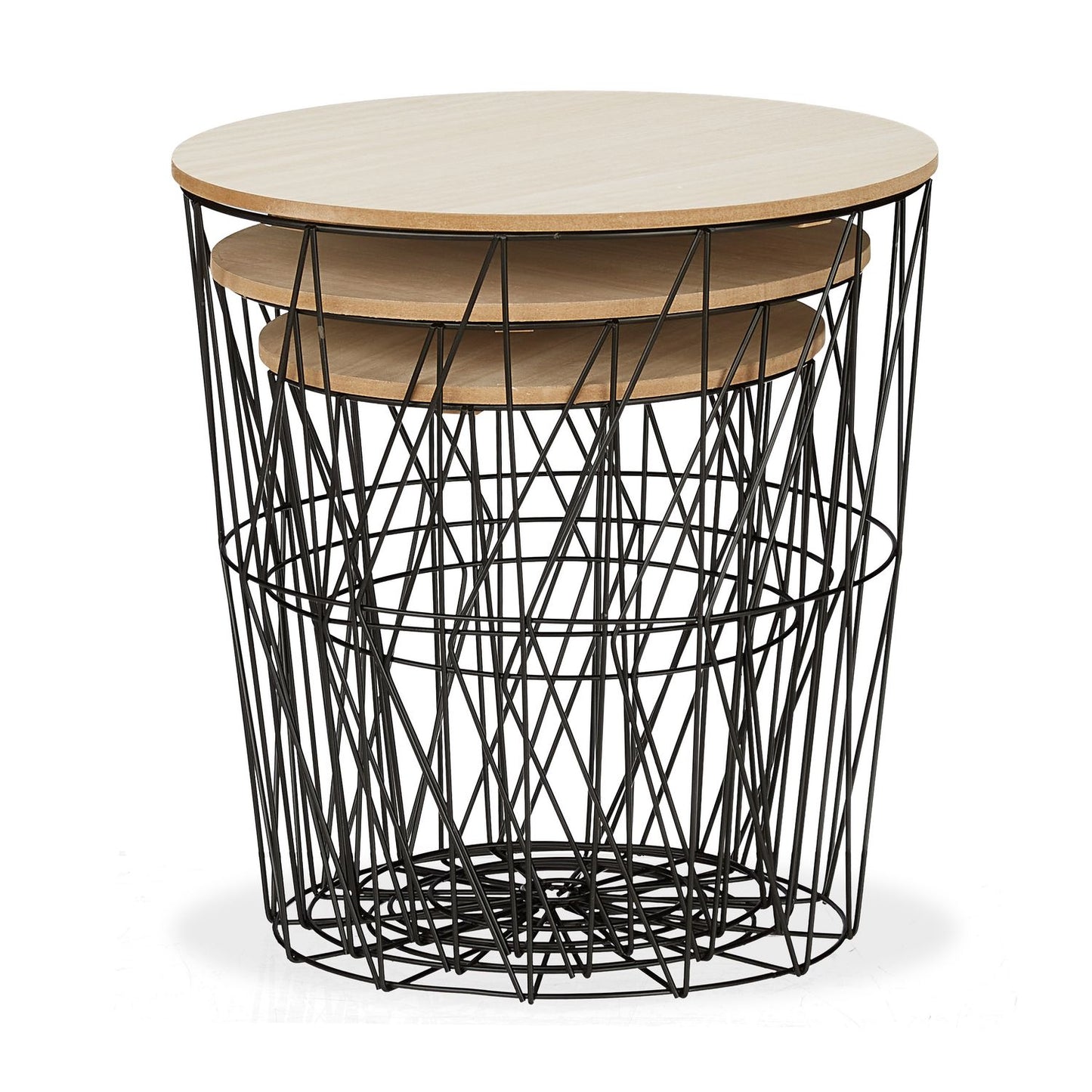 Basket table - set of 3