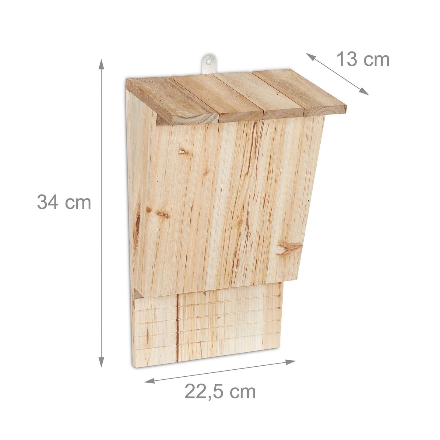 Bat Boxes, Wooden, 4 Pack – Shelter for Bats
