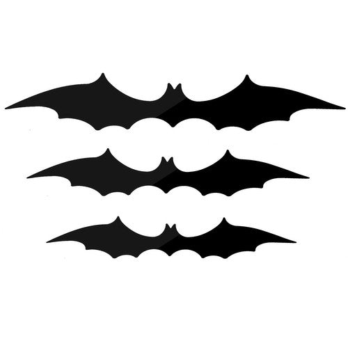 Bat - decoration set of 3 pcs. Malatec 22004