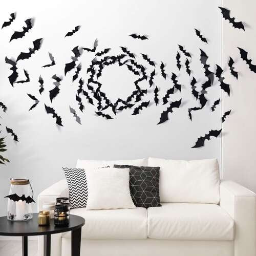Bat - decoration set of 3 pcs. Malatec 22004