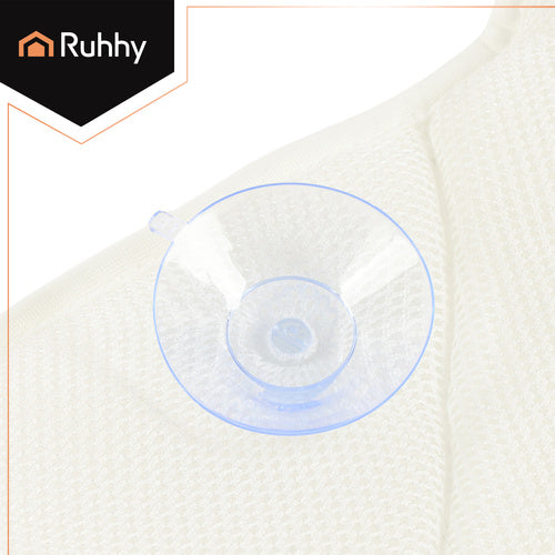 Bath Pillow with Suction Cups – Quick-Dry, Ergonomic