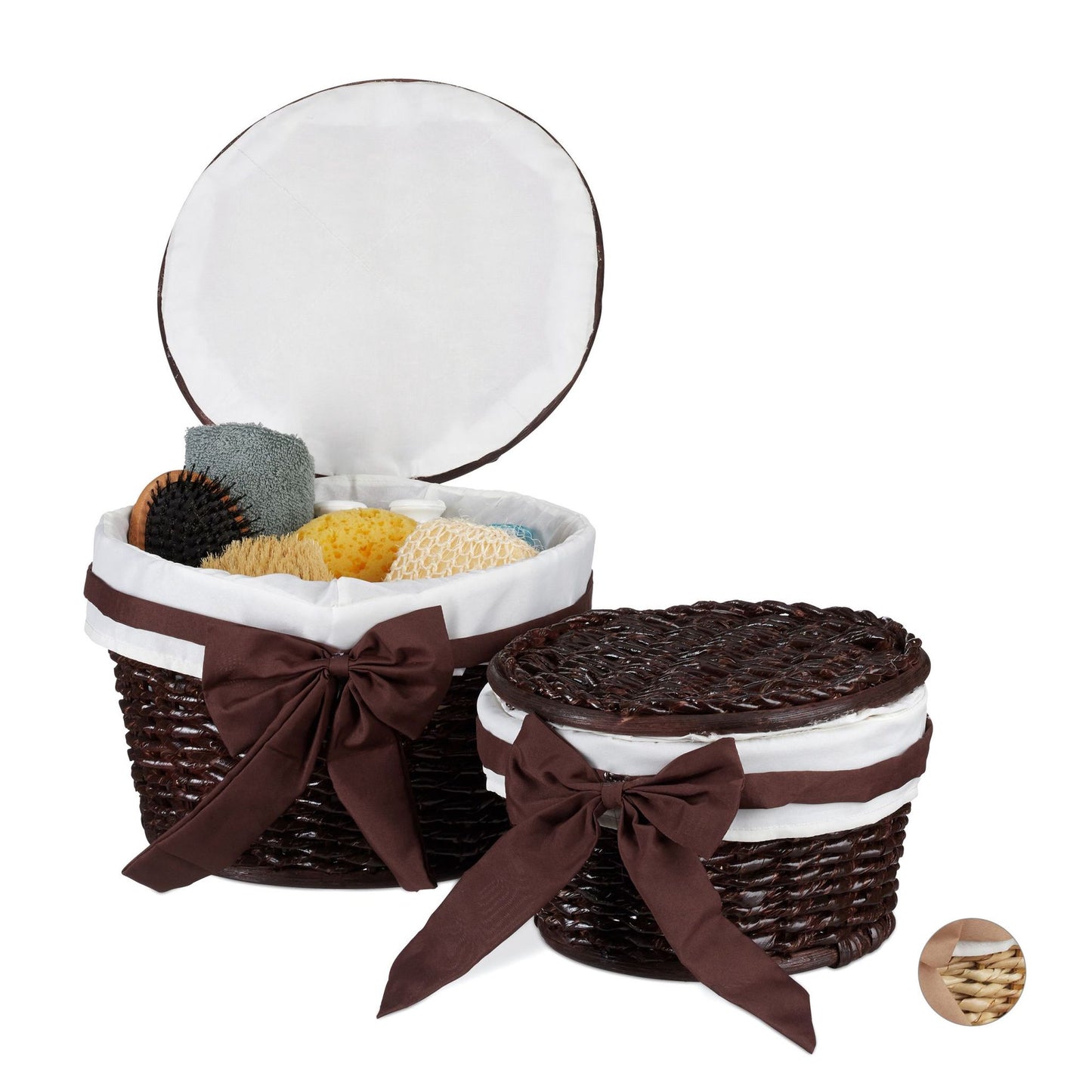 Bath basket set of 2