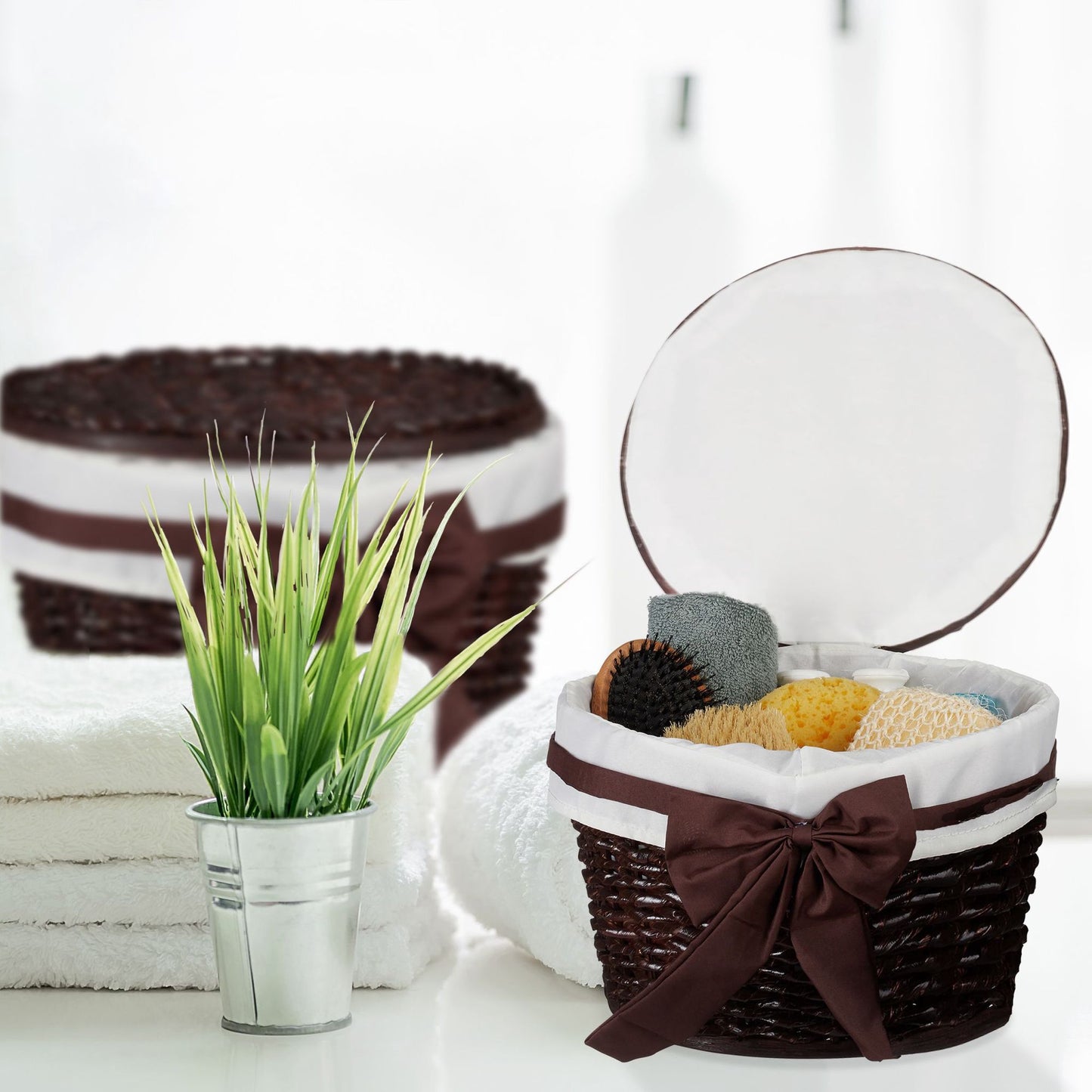 Bath basket set of 2