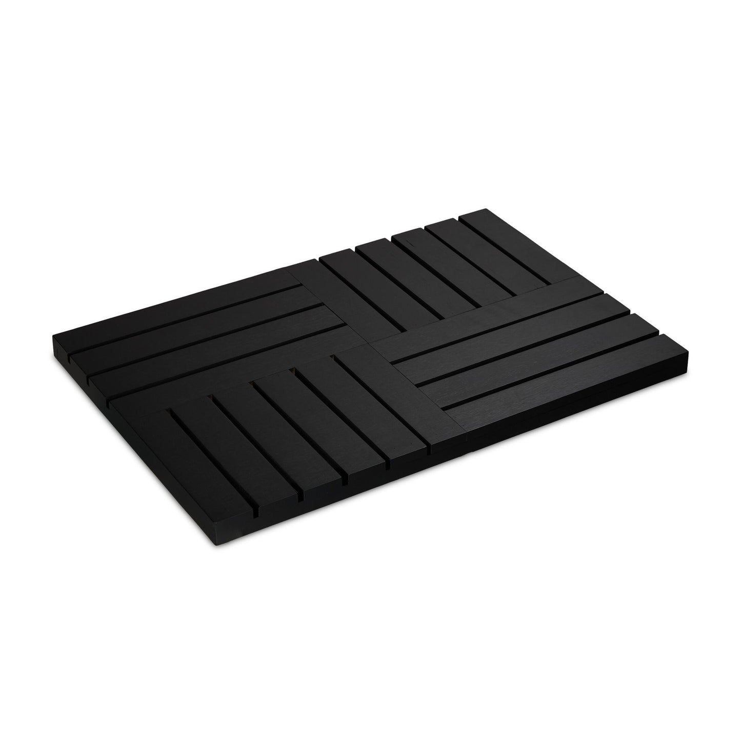 Bath mat in bamboo