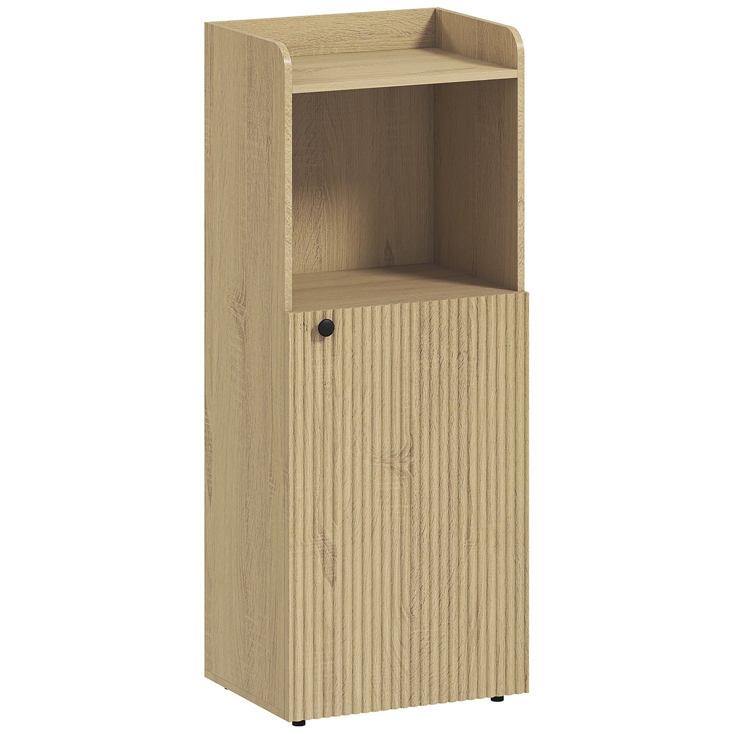 Bathroom Cabinet with Adjustable Shelf, Yellow Oak, 40x31x104 cm