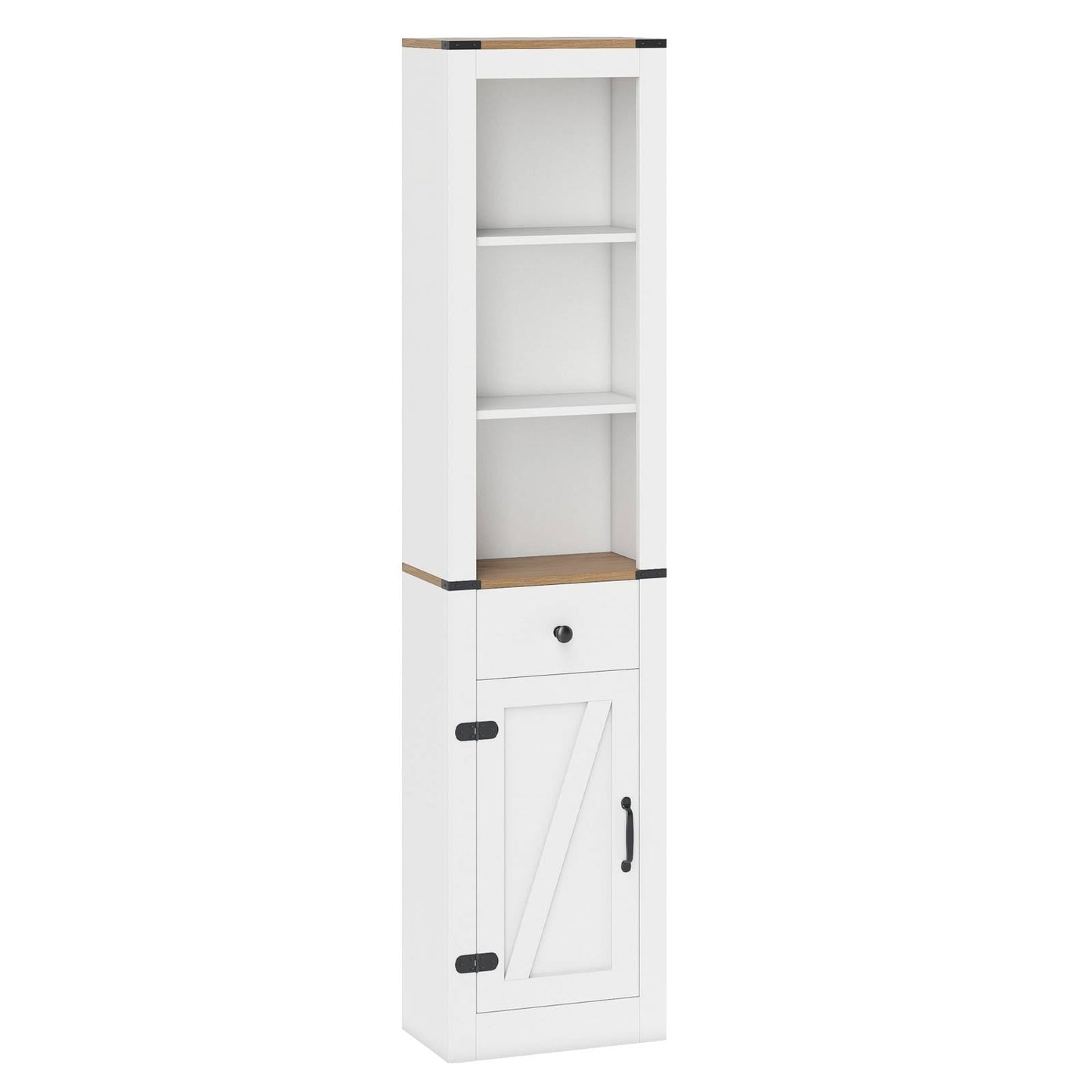 Bathroom Cabinet with Drawer & Adjustable Shelf