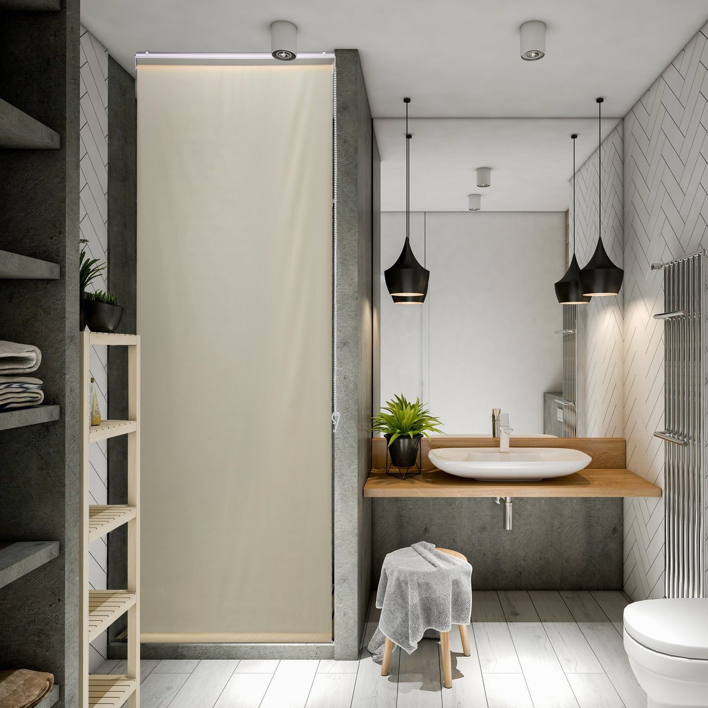 Bathroom Roller Blind