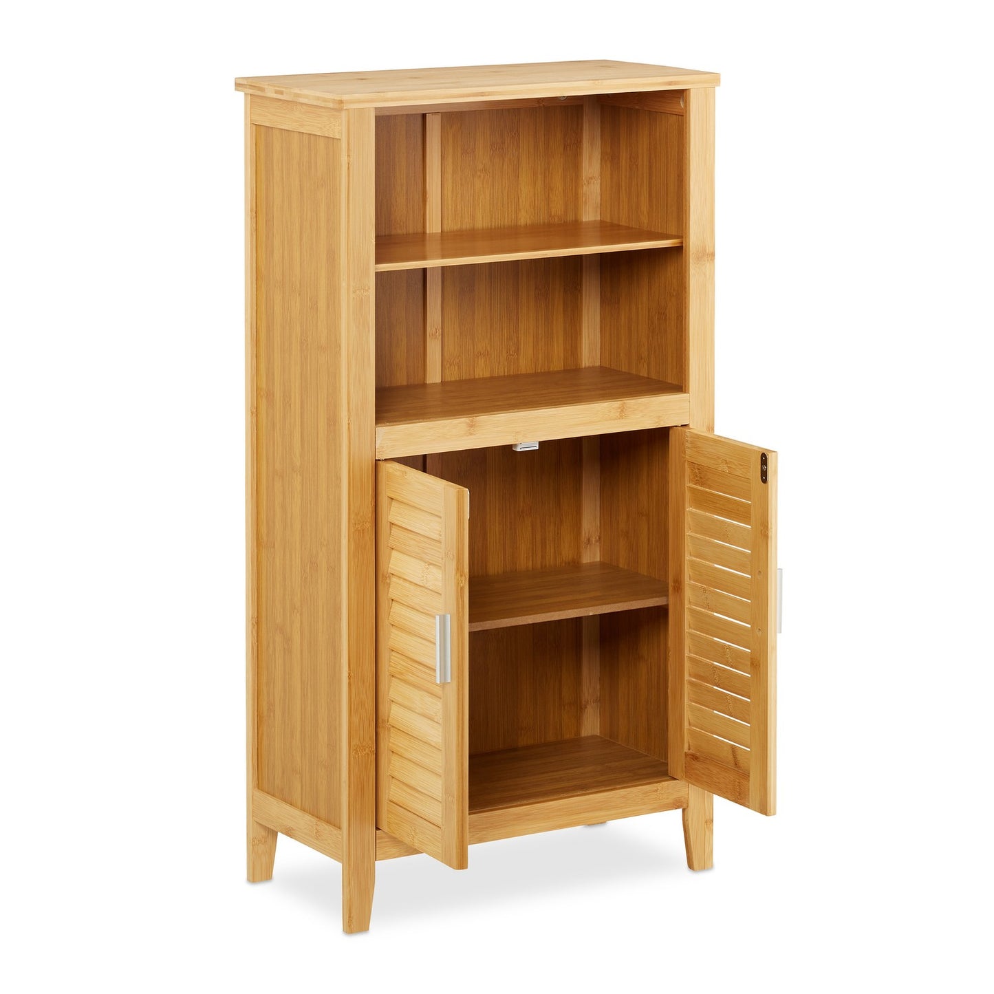 Bathroom cabinet LAMELL bamboo