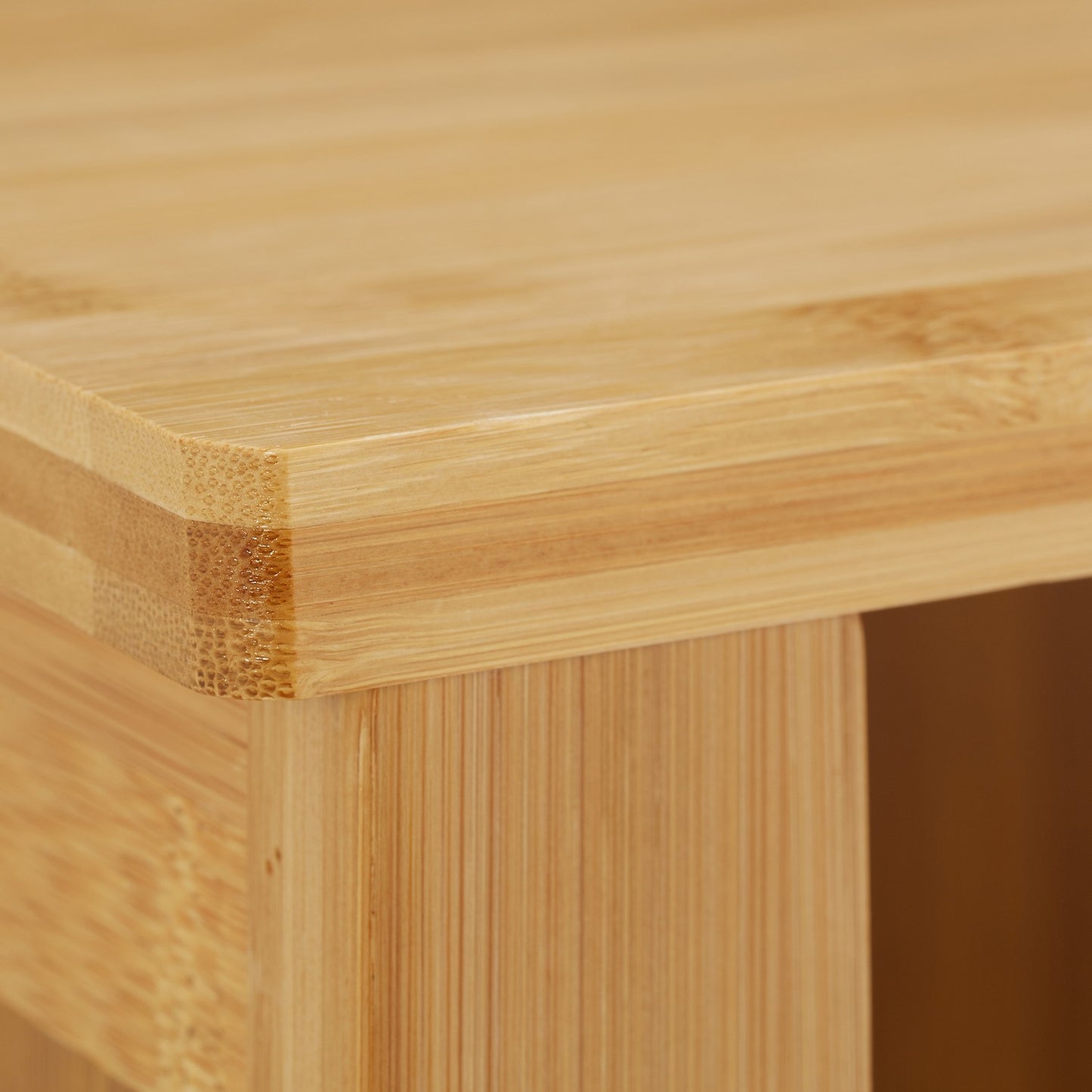 Bathroom cabinet LAMELL bamboo