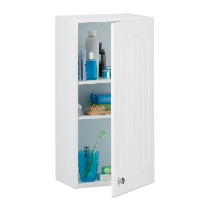 Bathroom cabinet wall