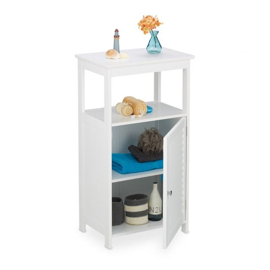Bathroom cabinet with 3 compartments