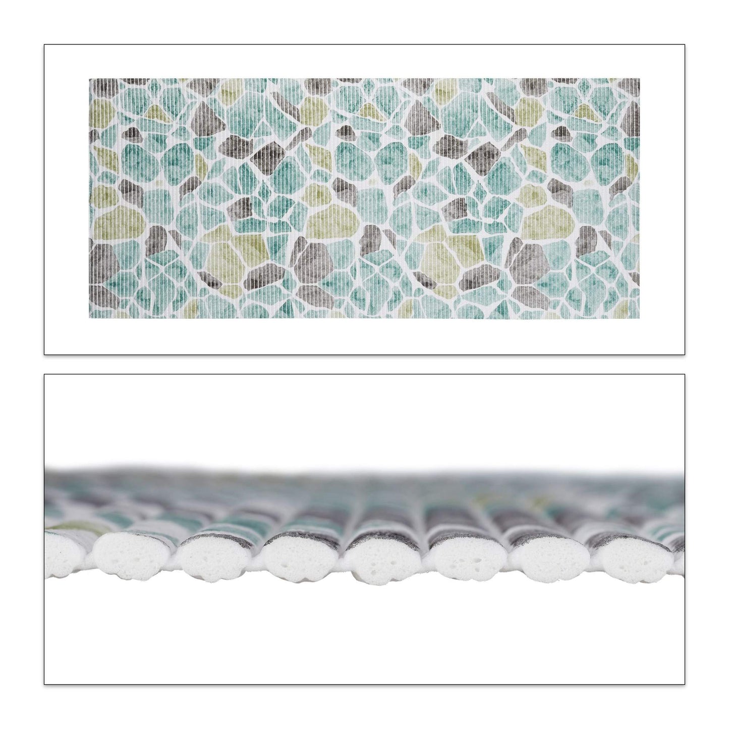 Bathroom mat in soft foam